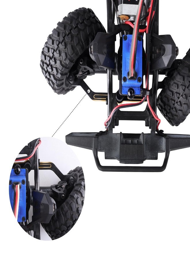 CrazyHobby Black Brass Steering Link for 1/18 Scale TRX4M TRX4MT RC Crawler Upgrade Parts, 10g - Image 5